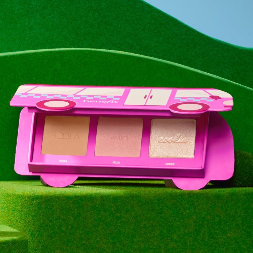 BEAUTY BUS STOP PALETTE (PALETA DE BLUSH, BRONZER E ILUMINADOR PARA MEJILLAS MINI)